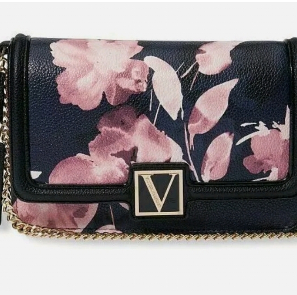Victoria's Secret Crossbody Bag- Night Bloom and Bare Rose Parfum 1.7oz Bundle - Picture 3 of 15